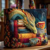 Vintage Tas "Smok, Boeken en Thee" — Magisch