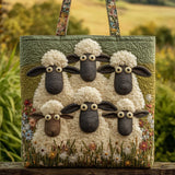 Haftowana Vintage Tas "Schaapjes op het Veld" — Pastoraal