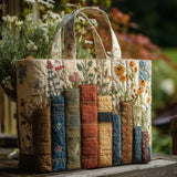 Handgemaakte Tas | Boeken en Bloemen