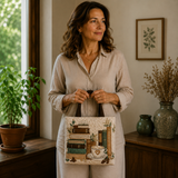 Vintage Tas "Boeken en Koffie" — Lezers