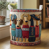 Gelukkige Teckels Wasmand