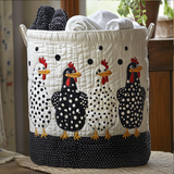Polka Dot Peckers Wasmand