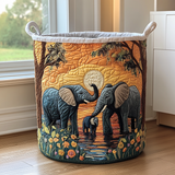 Rustieke Olifanten Wasmand