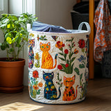 Knuffelkatten Wasmand