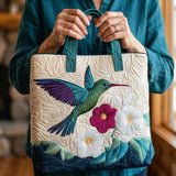 Vintage Tas "Kolibrie en Hibiscus" — Tropisch
